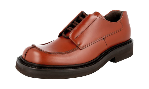 Prada Men's 2EG311 34A F0R63 welt-sewn Leather Business Shoes