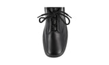 Prada Men's Black Brushed Spazzolato Leather Sneaker 2EG312