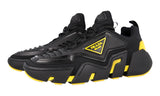 Prada Men's Black Neoprene Techno Stretch Sneaker 2EG314