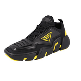 Prada Men's Black Neoprene Techno Stretch Sneaker 2EG314