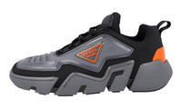 Prada Men's Grey Neoprene Techno Stretch Sneaker 2EG314