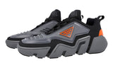 Prada Men's Grey Neoprene Techno Stretch Sneaker 2EG314