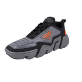 Prada Men's Grey Neoprene Techno Stretch Sneaker 2EG314