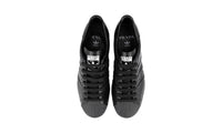 Prada Men's Black Leather Superstar Sneaker 2EG321