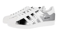 Prada Men's White Leather Superstar Sneaker 2EG321