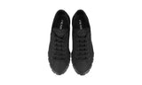 Prada Men's Black Cassetta Wheel Sneaker 2EG323