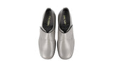 Prada Men's Grey Brushed Spazzolato Leather Business Shoes 2EG334