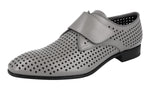 Prada Men's 2EG340 999 F073E Leather Business Shoes