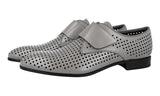 Prada Men's Grey Leather Business Shoes 2EG340