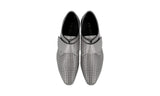 Prada Men's Grey Leather Business Shoes 2EG340