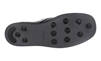 Prada Men's Black Brushed Spazzolato Leather Business Shoes 2EG341