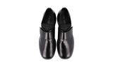 Prada Men's Black Brushed Spazzolato Leather Business Shoes 2EG341