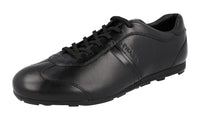 Prada Men's 2EG344 3OUT F0002 Leather Sneaker