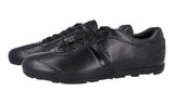 Prada Men's Black Leather Monte Carlo Sneaker 2EG344