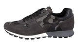 Prada Men's Grey Camouflage Sneaker 2EG346