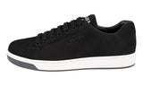 Prada Men's Black Leather Downtown Sneaker 2EG352