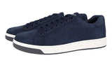 Prada Men's Blue Leather Downtown Sneaker 2EG352