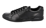 Prada Men's Black Leather Sneaker 2EG355