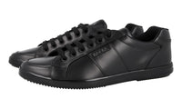 Prada Men's Black Leather Sneaker 2EG355