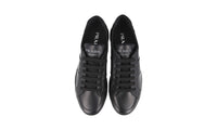 Prada Men's Black Leather Sneaker 2EG355