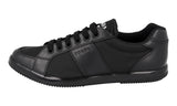 Prada Men's Black Leather Sneaker 2EG355