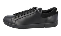 Prada Men's Black Leather Sneaker 2EG370