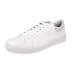Prada Men's White Leather Downtown Sneaker 2EG374