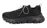 Prada Men's Black Light Sole Sneaker 2EG375