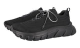 Prada Men's Black Light Sole Sneaker 2EG375