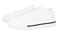 Prada Men's White Macro Sneaker 2EG376