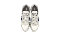 Prada Men's Grey Leather Matchrace Sneaker 2EG382