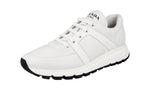 Prada Men's 2EG383 OZ7 F0N40 Leather Sneaker