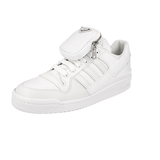 Prada Men's White Leather X Adidas Forum Low Sneaker 2EG390