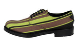 Prada Men's Green welt-sewn Lace-up Shoes 2EG399