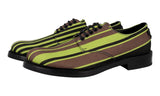 Prada Men's Green welt-sewn Lace-up Shoes 2EG399