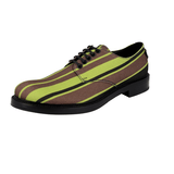 Prada Men's Green welt-sewn Lace-up Shoes 2EG399