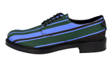 Prada Men's Blue Lace-up Shoes 2EG399
