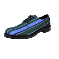 Prada Men's Blue Lace-up Shoes 2EG399