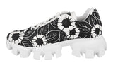 Prada Men's Black Cloudbust Thunder Flower Sneaker 2EG404