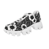 Prada Men's Black Cloudbust Thunder Flower Sneaker 2EG404