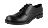 Prada Men's 2EG409 B4L F0002 welt-sewn Leather Business Shoes