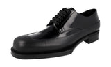 Prada Men's 2EG413 055 F0002 Brushed Spazzolato Leather Business Shoes
