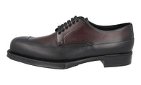 Prada Men's Brown welt-sewn Leather Business Shoes 2EG413