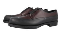 Prada Men's Brown welt-sewn Leather Business Shoes 2EG413