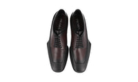 Prada Men's Brown welt-sewn Leather Business Shoes 2EG413