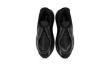 Prada Men's Black Leather Systeme Chunky Sneaker 2EG424