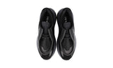 Prada Men's Black Leather Systeme Sneaker 2EG424
