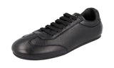 Prada Men's 2EG430 013 F0002 Deerskin Leather Sneaker