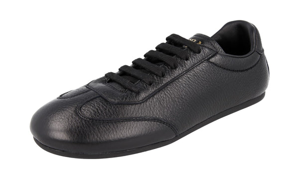 Prada Men's 2EG430 013 F0002 Deerskin Leather Sneaker