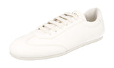 Prada Men's 2EG430 013 F0304 Deerskin Leather Sneaker